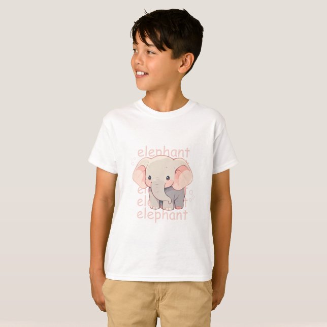 Elephant T - Shirt (Vorne ganz)