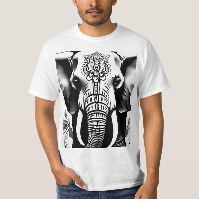 Elephant T - Shirt Collection Tattoo Style Designs (Vorderseite)