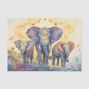 Elephant Tissue Seidenpapier