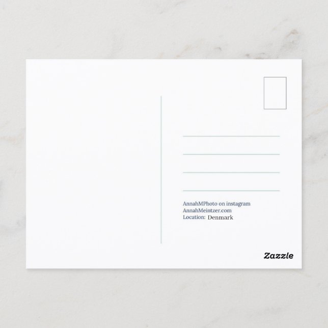 Elephant Tree Postcard Postkarte (Rückseite)