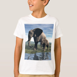 Elephant und Baby T-Shirt