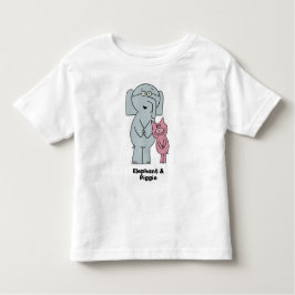 Elephant und Piggie Kleinkind T-shirt