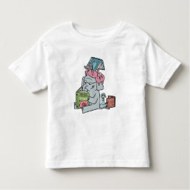 Elephant und Piggie Read mit Freunden Kleinkind T-shirt