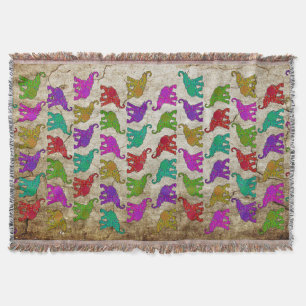 Elephant Walk Muster Fliesen Design Decke
