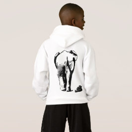 Elephant Walk T - Shirt Hoodie