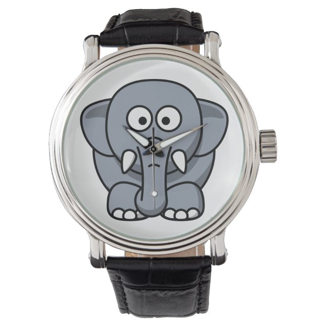 Elephant Watch Armbanduhr (Vorderseite)