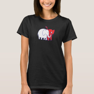 Elephant Wedding Anniversary Engagement Party Ihm T-Shirt
