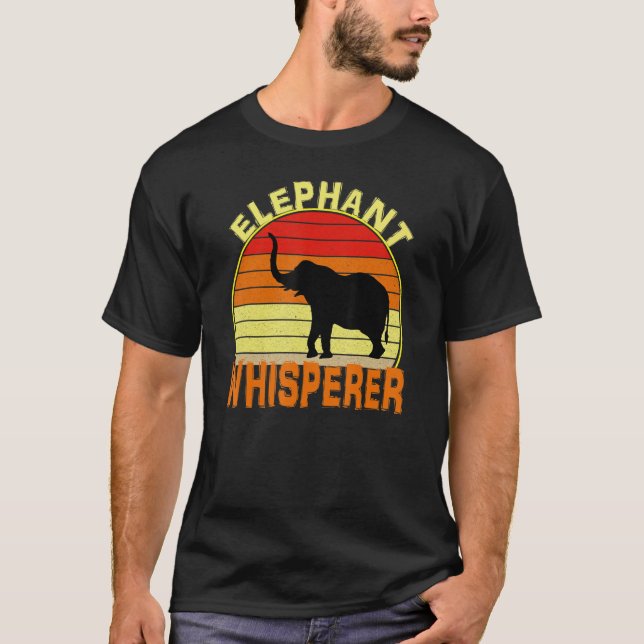 Elephant Whisperer T-Shirt (Vorderseite)