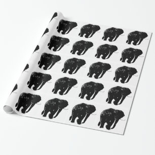 Elephant Wrapping Paper Geschenkpapier