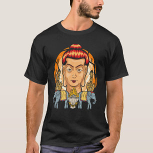 Elephant Zen Buddhist Spiritual Yoga Meditation Bu T-Shirt