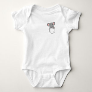 Elephant Zoo Animals Elefanten Niedliche Tiere Bru Baby Strampler