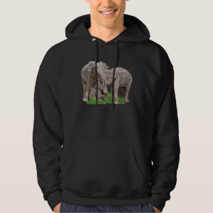Elephant Zookeeper Zoologe Wildlife Safa Hoodie