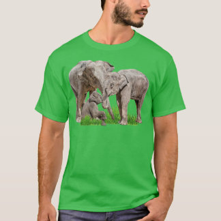 Elephant Zookeeper Zoologe Wildlife Safar T-Shirt