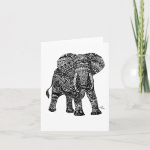 Elephantastic Notecards Karte