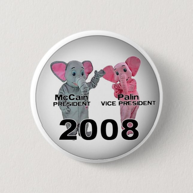 Elephantcandidates Button (Vorderseite)
