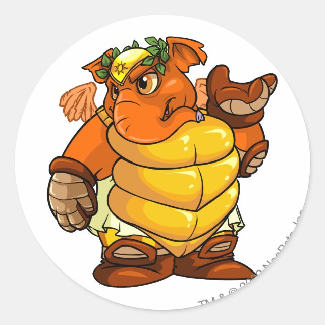 Elephante Altador Player Runder Aufkleber (Vorderseite)