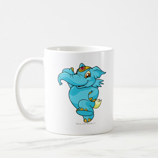 Elephante Blau Kaffeetasse (Links)