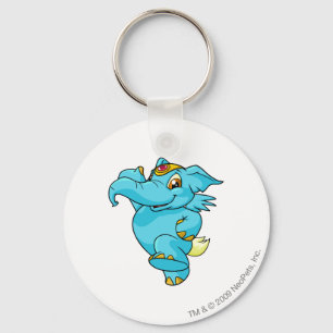 Elephante Blau Schlüsselanhänger