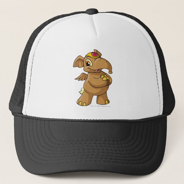 Elephante Brown Truckerkappe (Vorderseite)