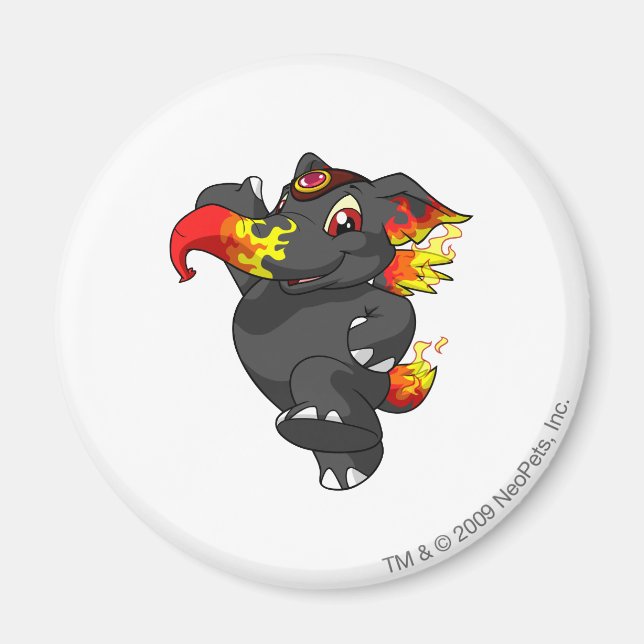 Elephante Fire Magnet (Vorne)