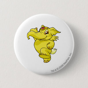 Elephante Gelb Button