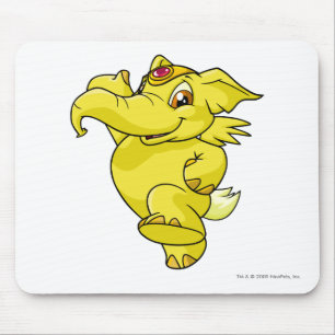 Elephante Gelb Mousepad