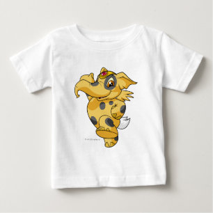 Elephante gepunktet baby t-shirt