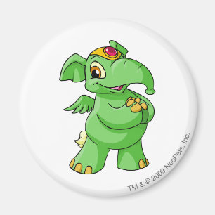 Elephante Grün Magnet
