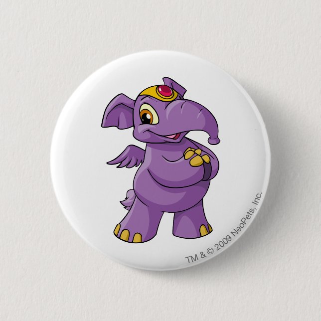 Elephante lila button (Vorderseite)