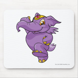 Elephante lila mousepad
