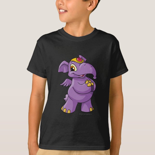 Elephante lila T-Shirt (Vorderseite)