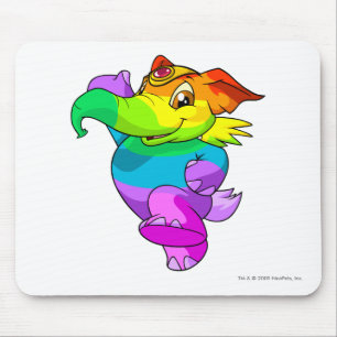 Elephante Regenbogen Mousepad