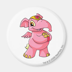Elephante Rosa Magnet