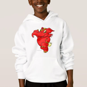 Elephante Rot Hoodie