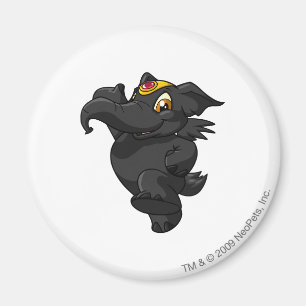 Elephante Schatten Magnet