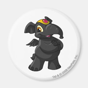 Elephante Schatten Magnet