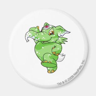 Elephante sprenkelte magnet