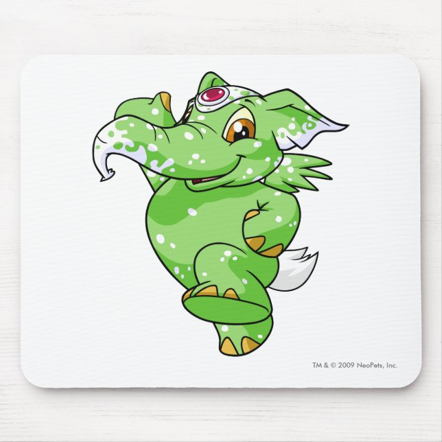 Elephante sprenkelte mousepad (Vorne)