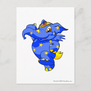Elephante Starry Postkarte