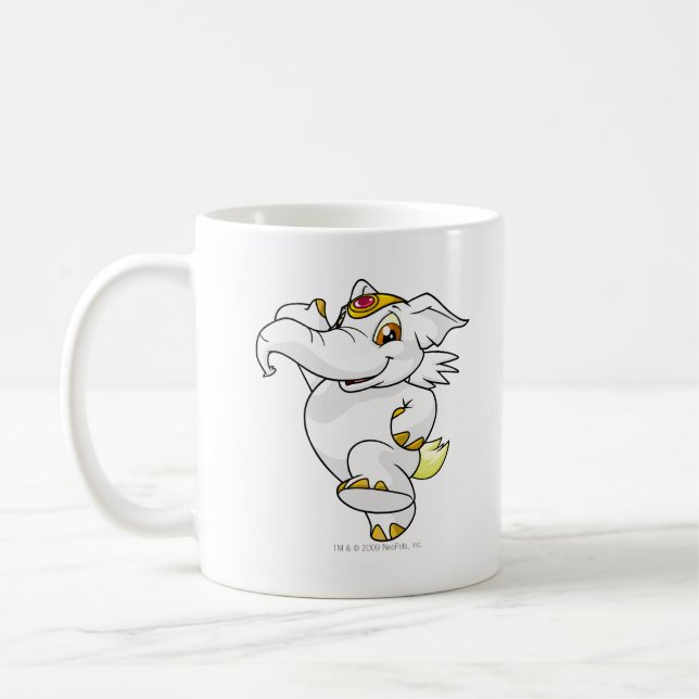Elephante Weiß Tasse (Links)