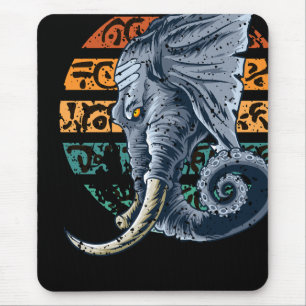 Elephantopus Elephant Tentacle Trunk Lovecraft Mousepad