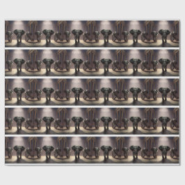 Elephants Aerobic Dance Class Geschenkpapier