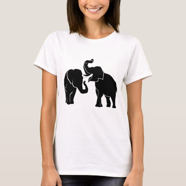 Elephants Couplr T - Shirt (Vorderseite)