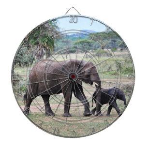Elephants Dartboard Dartscheibe