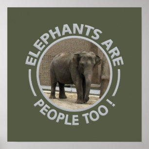 ELEPHANTS-Plakat Poster