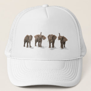 Elephants Quartett Truckerkappe