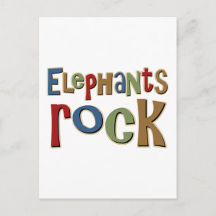 Elephants Rock Postkarte