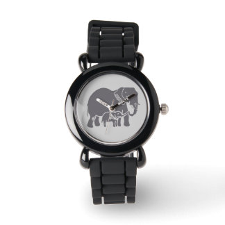 Elephants Wristwatch Armbanduhr