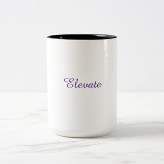 Elevate Tasse – Elegante Motivations-Tischware
