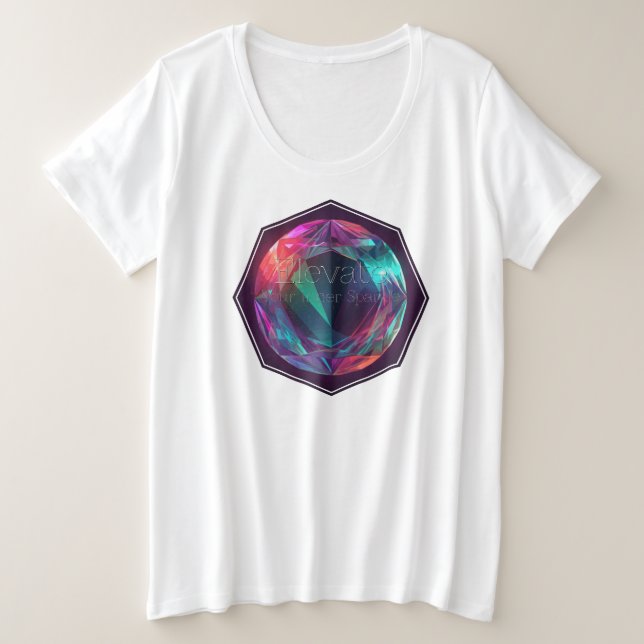 Elevate Yout Inner Sparkle T - Shirt (Design vorne)